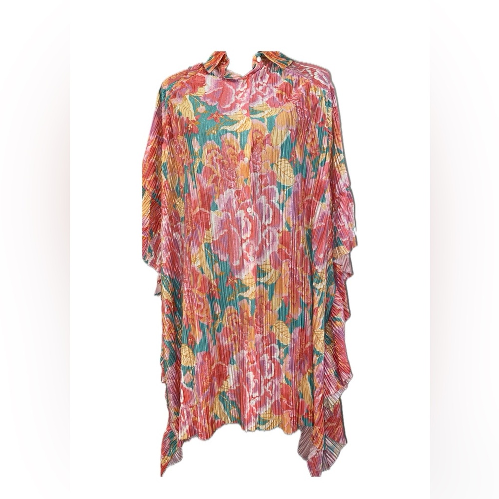 Floral Multicolor Women's Dress (M Plus)
